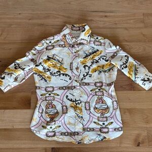 La Prestic Ouiston silk blouse. Worn once